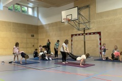 erstes training